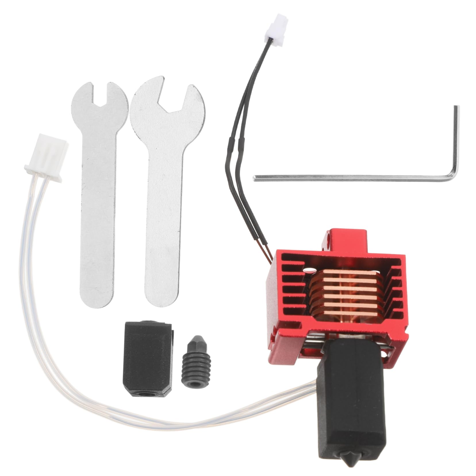 Zerodeko Estrusore Per Stampante Kit Hotend Spider Gruppo Estrusore Per Ugello in Temprato Dispositivo Per Stampante Strumento Per Hotend Migliorato Per