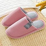 Forro de felpa de lana súper suave: pantuflas de diseño fácil de deslizar, forro de felpa artificial cómodo y de alta calidad, pueden envolver bien sus pies y brindar una comodidad relajante.