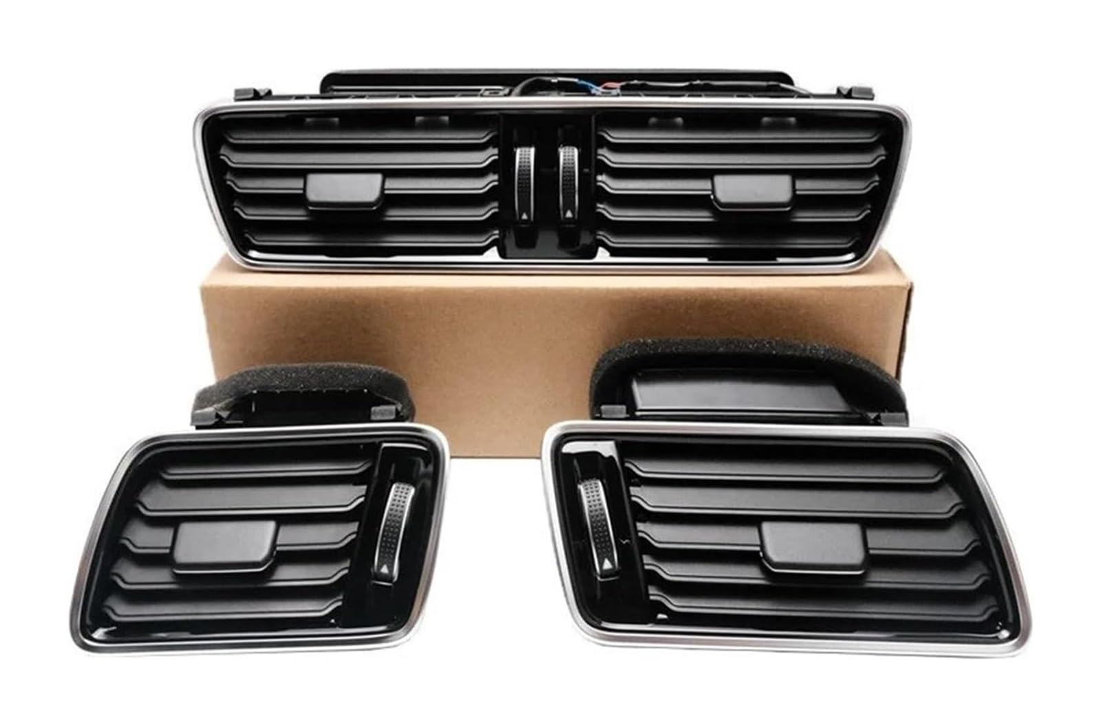 Rorll Paint 1 Set Warm Air Outlet For Vw For Passat B6 B7 Cc R36 Lhd Front Dashboard Air Outlet Ac Conditioning Vents 3Ad819728 3Ad819702 3Ad819701