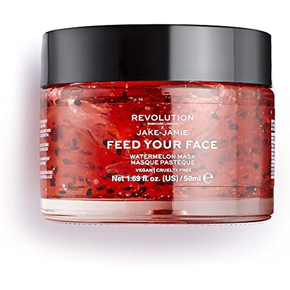 Revolution Skincare London x Jake Jamie, Watermelon Hydrating Face Mask, 50ml