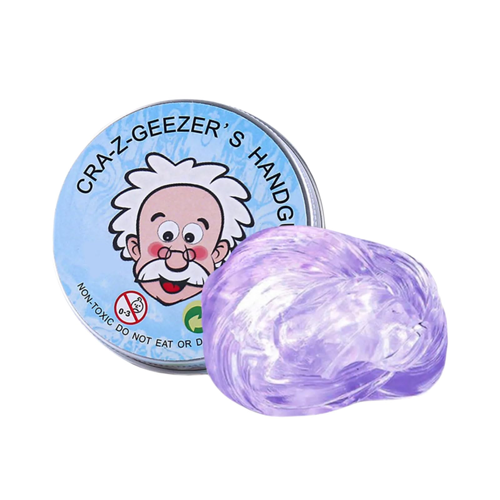 Glossies Clear Liquid Jumping Putty Unique Texture Sensory Toy Colorful Toy for Hand Exercise & Nervous Relief Gift Kids Safe Soft