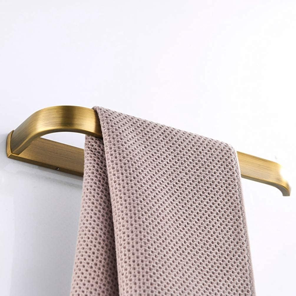 Hand Towel Holder Bathroom Accessories Antique Brass Brushed Bronze Towel Ring Towel Bar Bathroom Hardware Pendant European Jane Yue Lasi