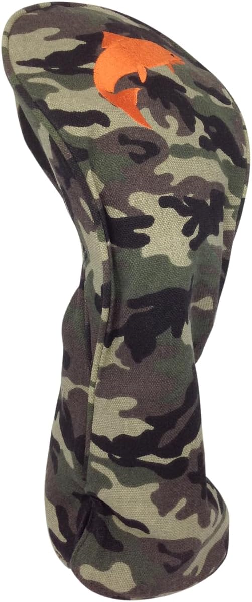 Camo Embroidered Driver Headcover by ReadyGOLF - Fishing