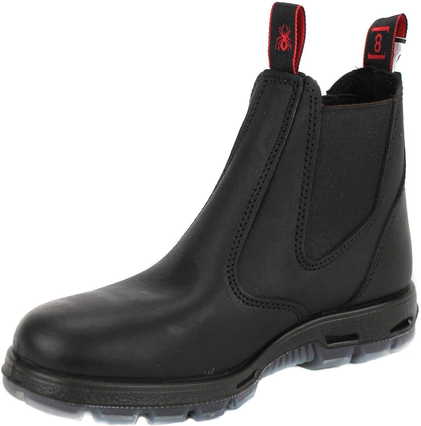 Redback Boots Black Leather Chelsea Boot