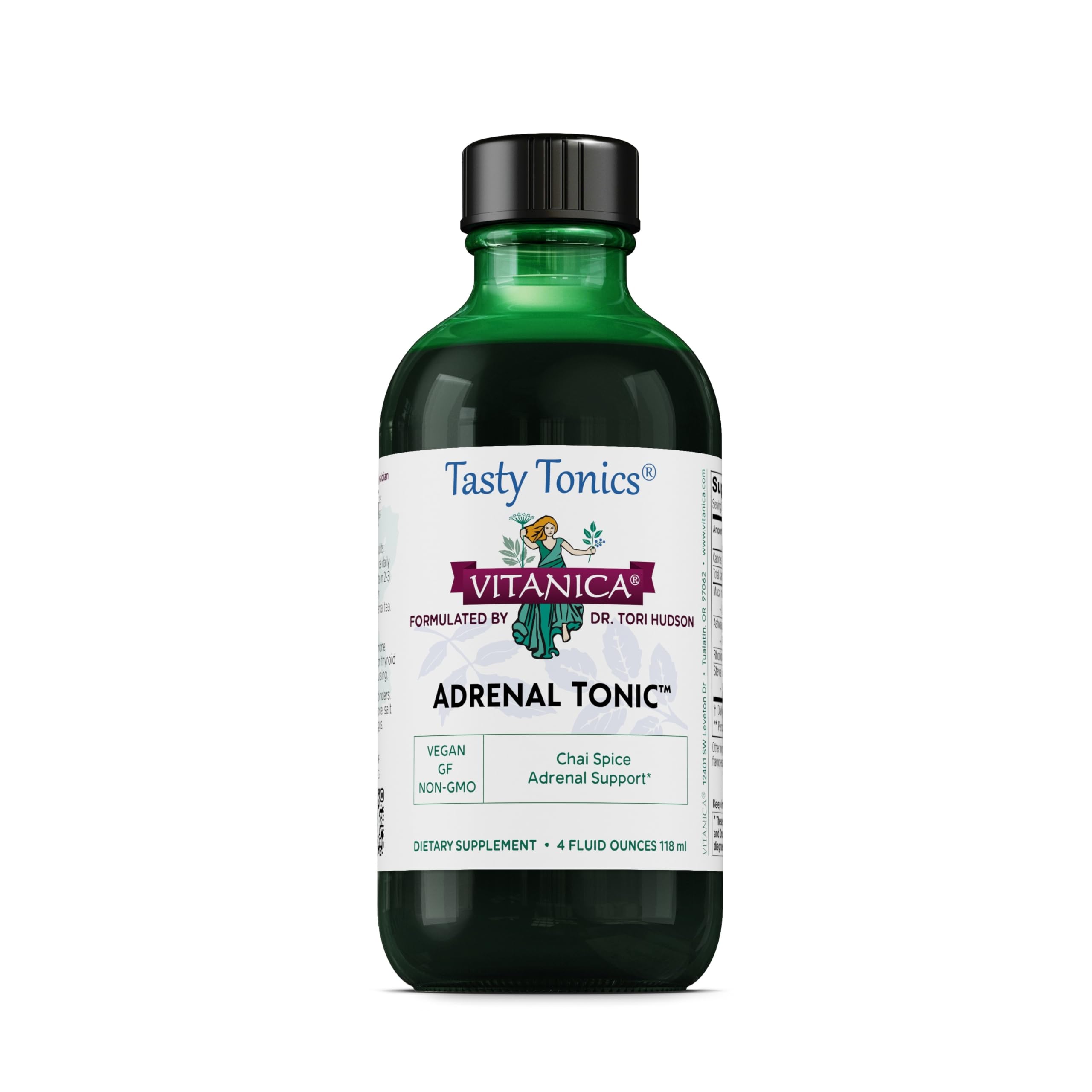 Amazon.com: Vitanica - Adrenal Tonic, Adrenal Support, Vegetarian