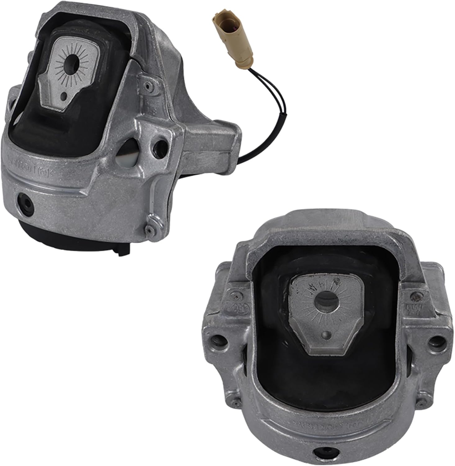Left and Right Engine Motor Mount Replacement for A4 Quattro 2009-2012 Replacement for A5 2010 2011 Replacement for A5 Quattro 2011 Replacement for 8R0199381E 8R0199381C