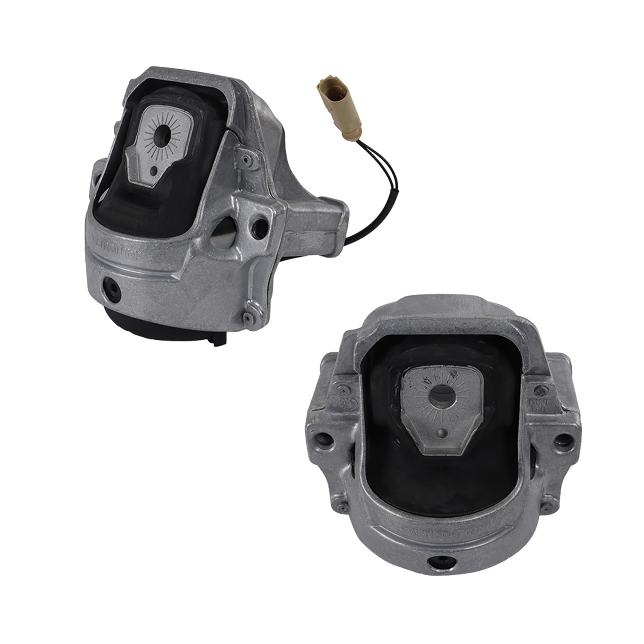 atvwrlod Left and Right Engine Motor Mount Replacement for A4 Quattro 2009-2012 Replacement for A5 2010 2011 Replacement for A5 Quattro 2011 Replacement for 8R0199381E 8R0199381C