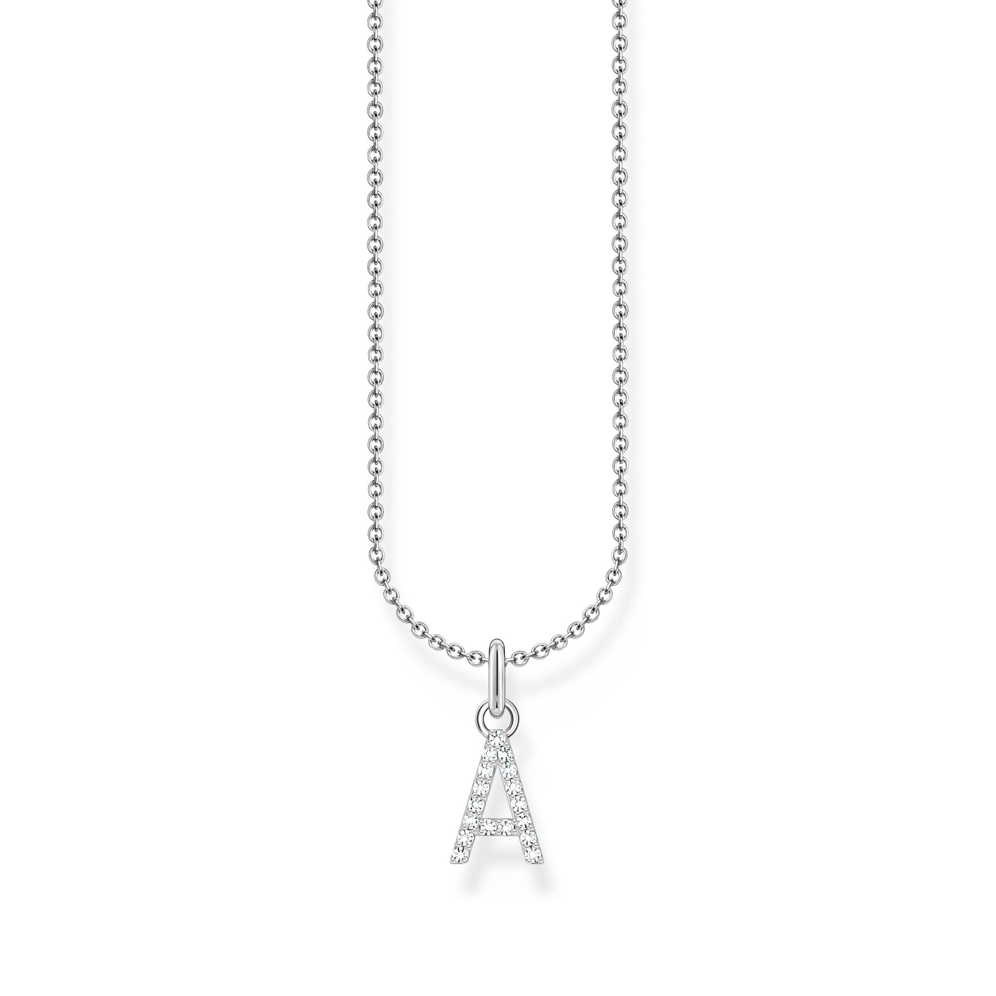 Thomas Sabo letter necklace 925 sterling silver with zirconia KE2240 - KE2265