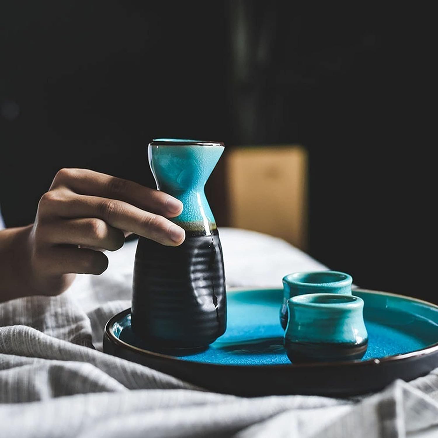 越前 組徳利 三客 西浦武 西浦武 越前ぐい呑 | GALLERY 旭