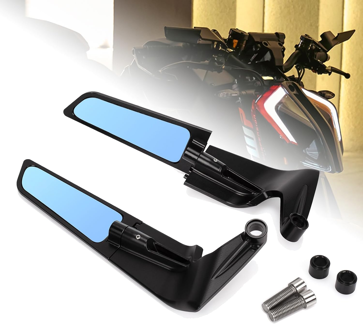 TANAX タナックス バイクミラー ナポレオン カウリングミラー リブラ3