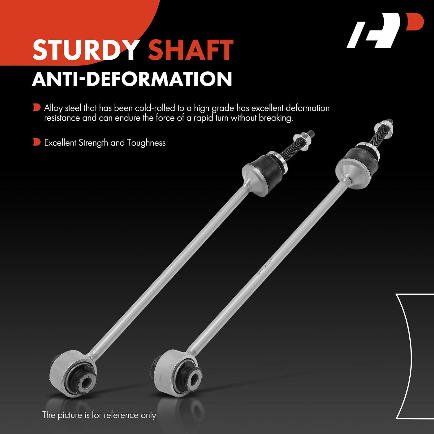 A-Premium 2 x Front Sway Bar Links Stabilizer Bar Links, Compatible with Mercedes-Benz GLE300d, GLE350, GLE350d, GLE400, GLE43 AMG, GLE450 AMG, GLE550, GLE550e, GLE63 AMG S, GL350, GL450, GL550