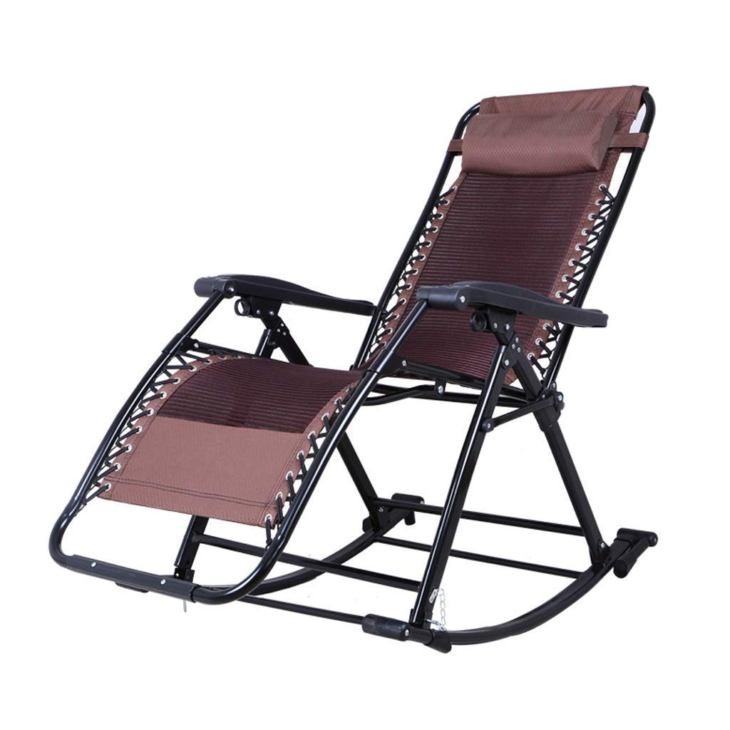 Chaise longue d'extérieur pour pelouse et jardin ombragé