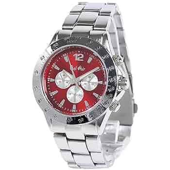 腕時計 BEL AIR Amazon | [Bel Air] 腕時計 メンズ 防水 回転式ベゼル クロノ