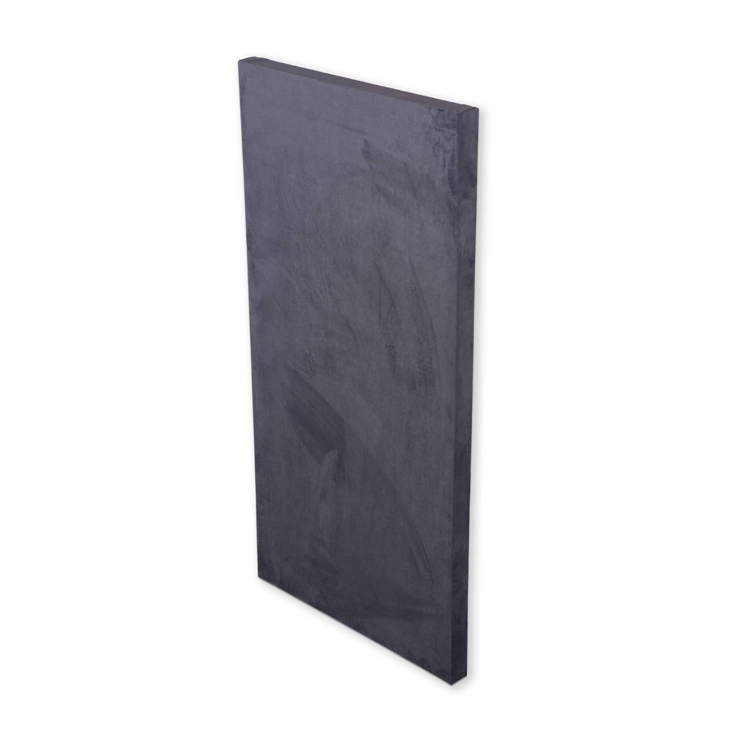 Keyhelm - Pannello Fonoassorbente Flat Panel Poster tessuto Torciopelo | Pannello Fonoassorbente di Design, Adatto a Diversi Ambienti (120x60cm, Antracite))