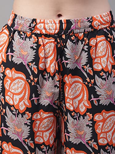 Image of Pistaa's Women's Regular Fit High Rise Palazzo