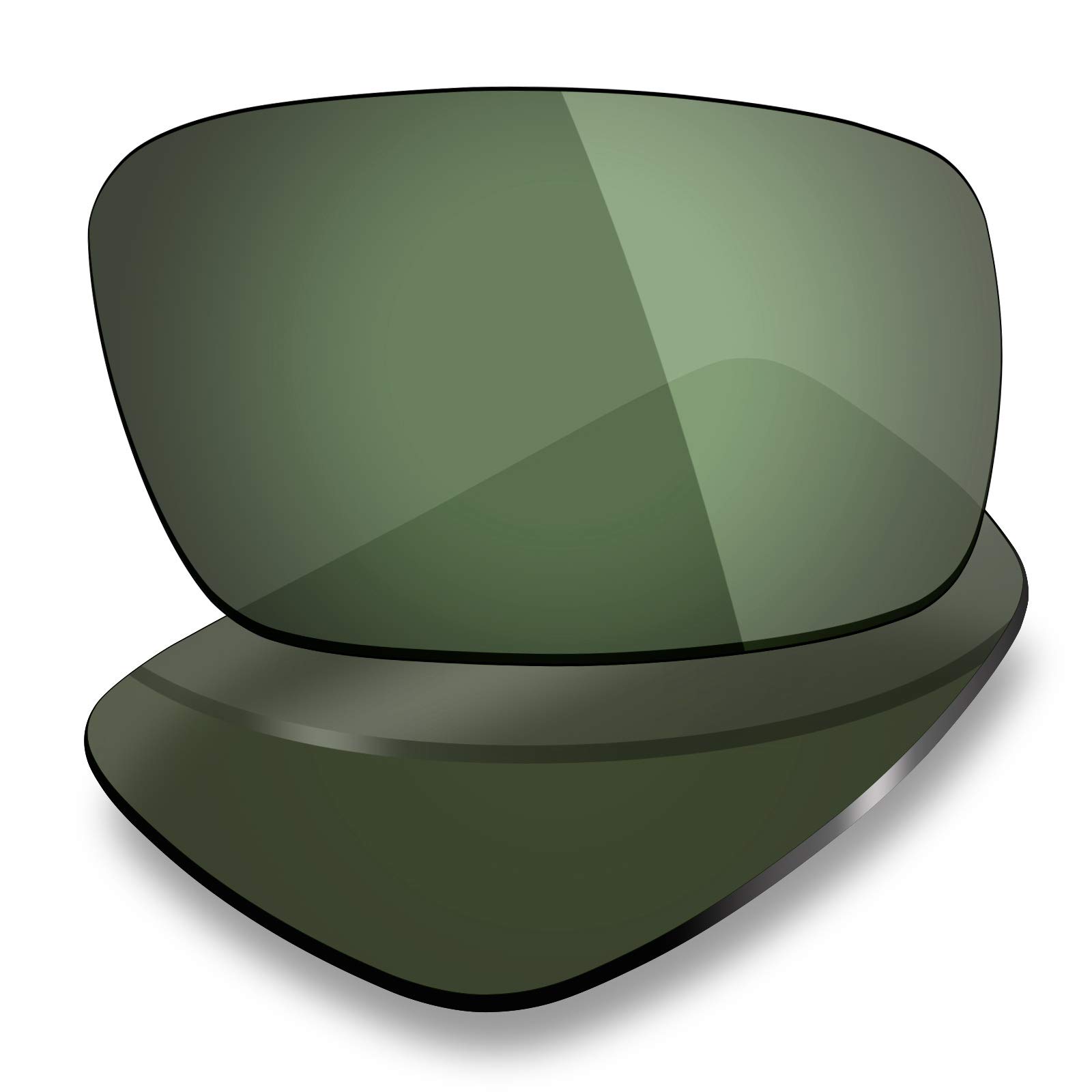 Mryok Men's Polarized - Grey Green Polarized Replacet Lenses For Oakley Crankshaft Oo9239-60Mm - Grey Green