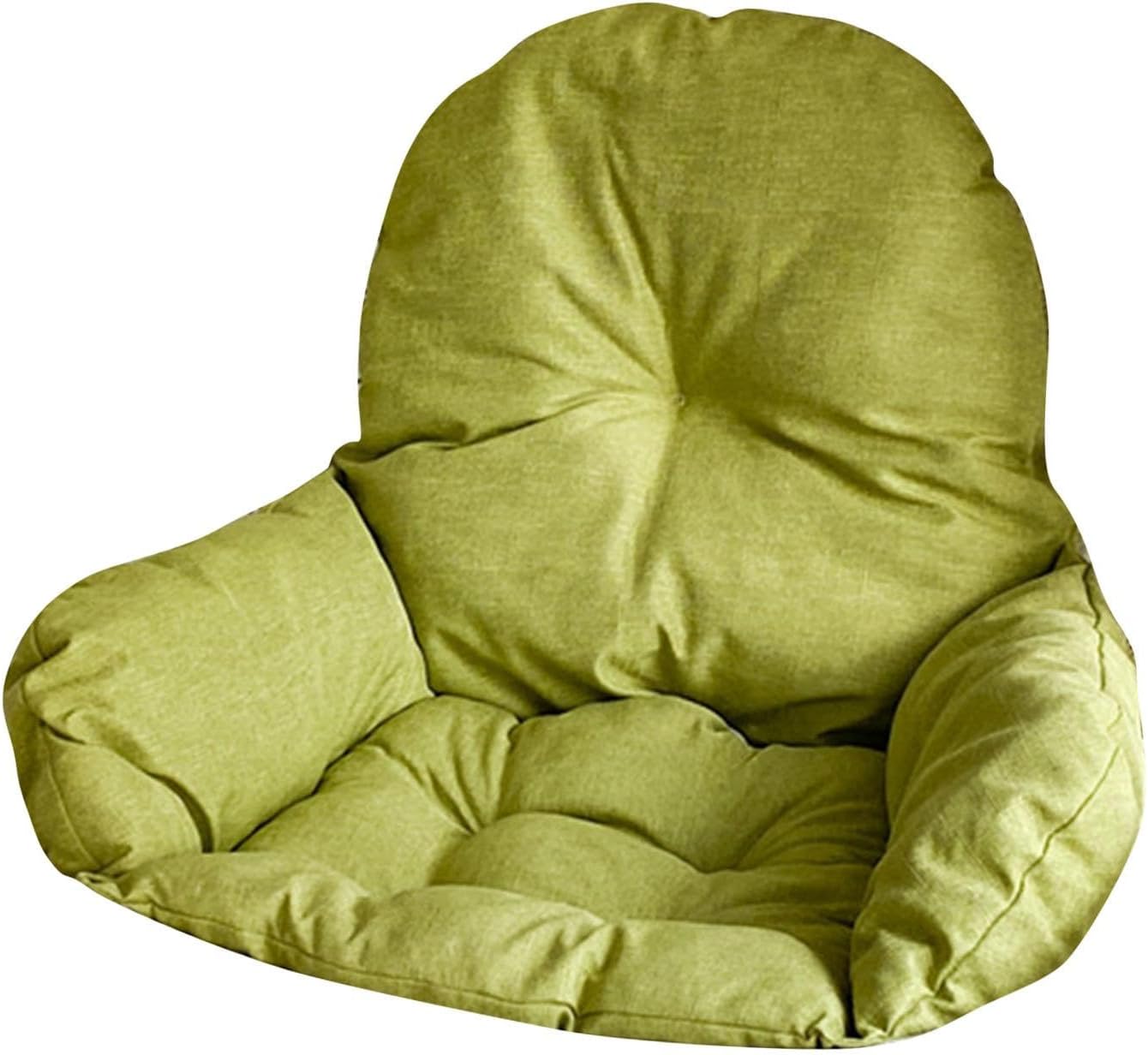 Swing Egg Hammock Chair Cushion Replacement for Bookstore, Library with Invisible Zipper Multifunctional Washable Removable, Green