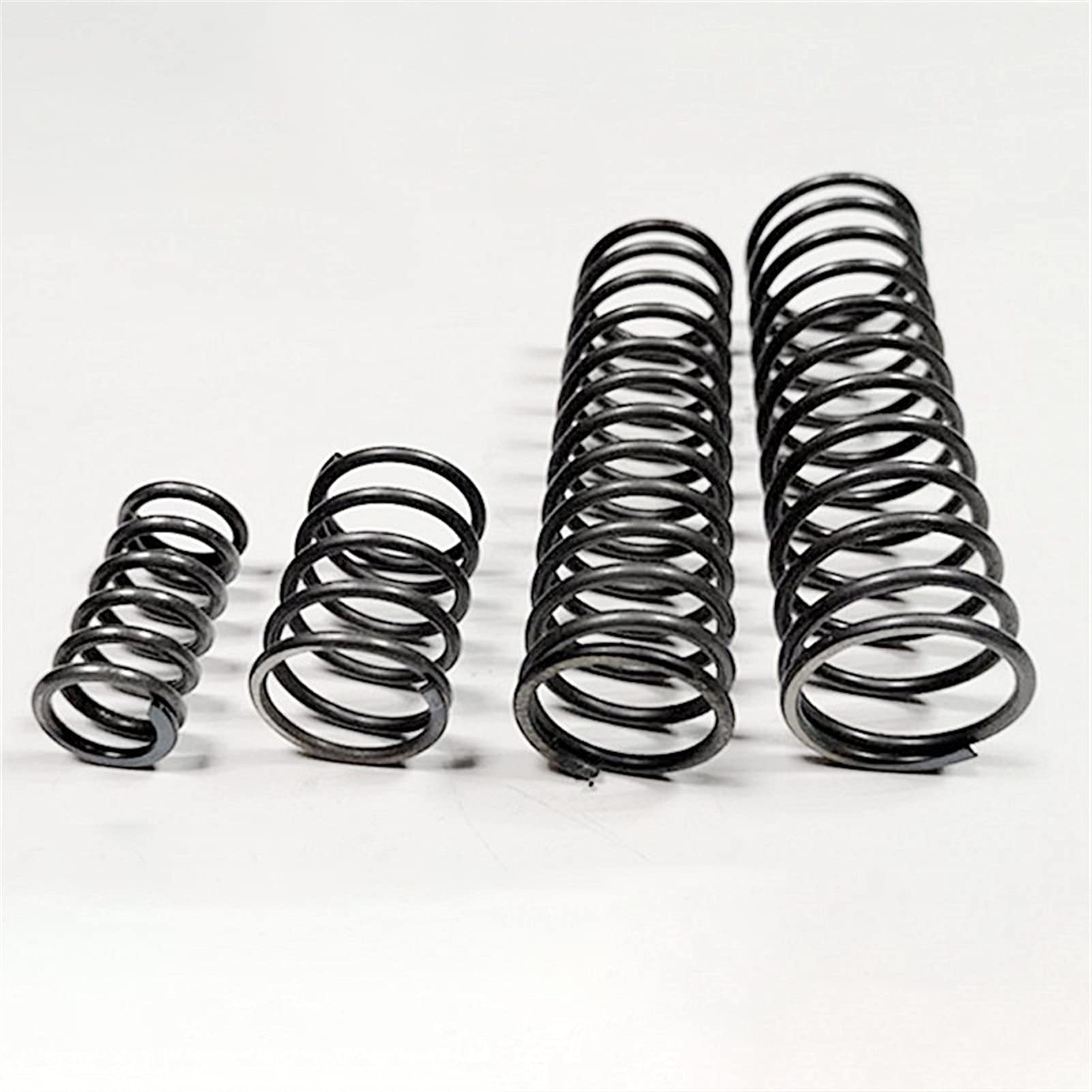 Pangocho 1x7mm Compressed Springs, 1mm Wire Diameter x 7mm Outer Diameter x (5-50) mm Free Length, Spring Steel Extension Spring, 10PCS (Length : Length 35mm)