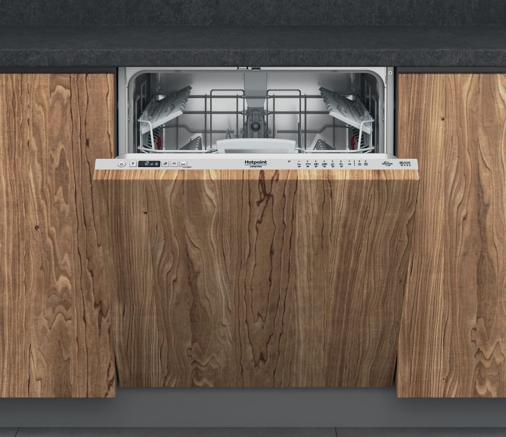 Hotpoint HIO3T141W Lave-vaisselle Intégrable 60 cm 14 Couverts Zone Wash 3D Active Dry Tactile 41 dB Classe C