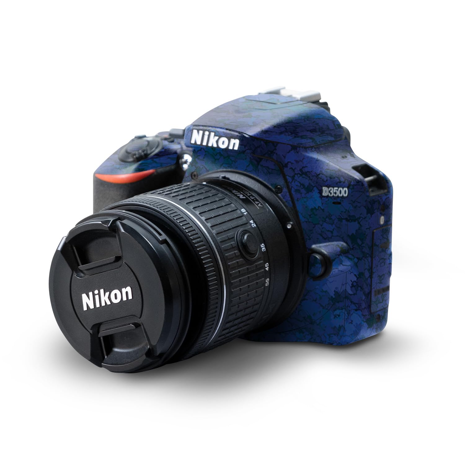 Skin Compatible with Nikon D3500 Camera - Blue Ice - Premium 3M Vinyl Protective Wrap Decal Cover - Easy to Apply | Crafted in The USA by MightySkins