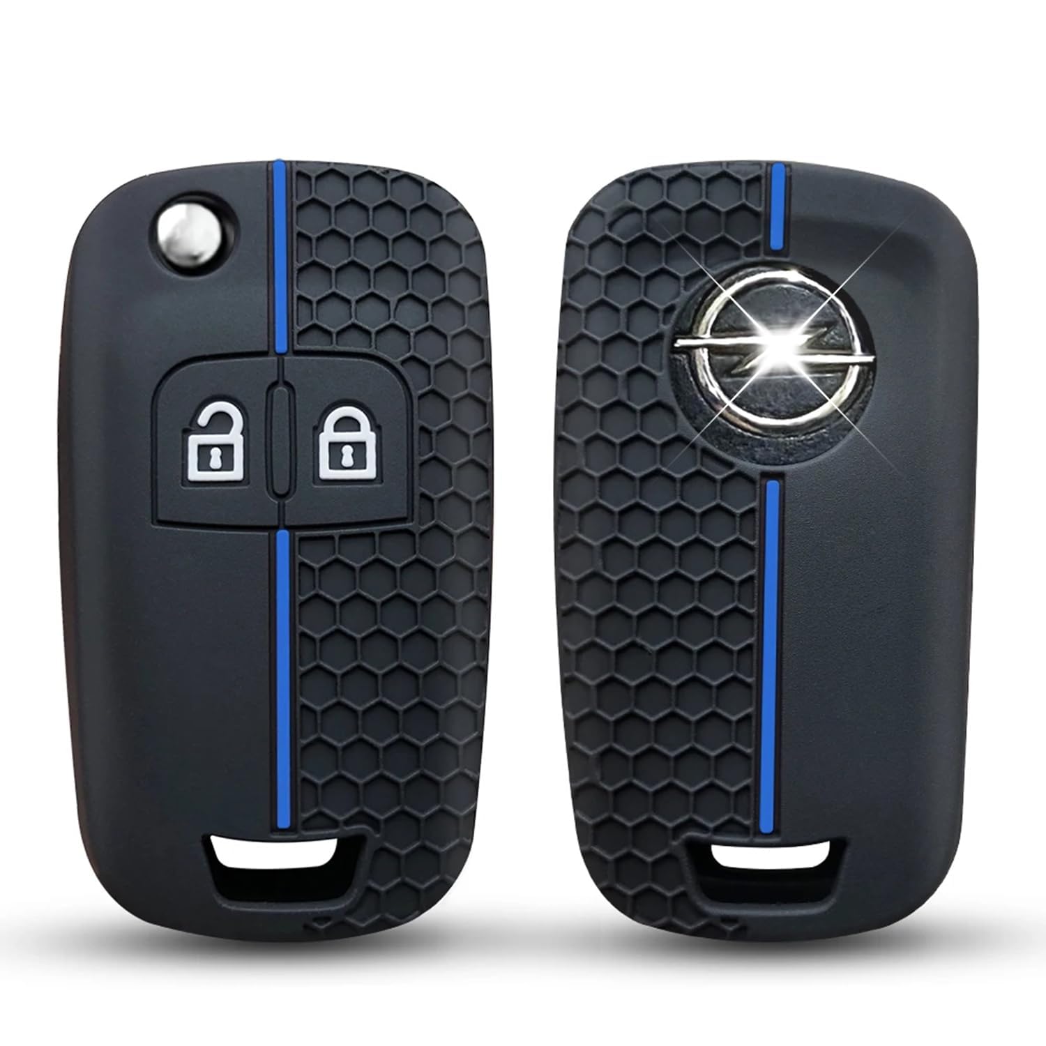 Coque Clé TPU TOOMUME - Pour Chevrolet Trax, Opel, Vauxhall, Buick - Protection Anti-choc Sans Bloquer Le Signal