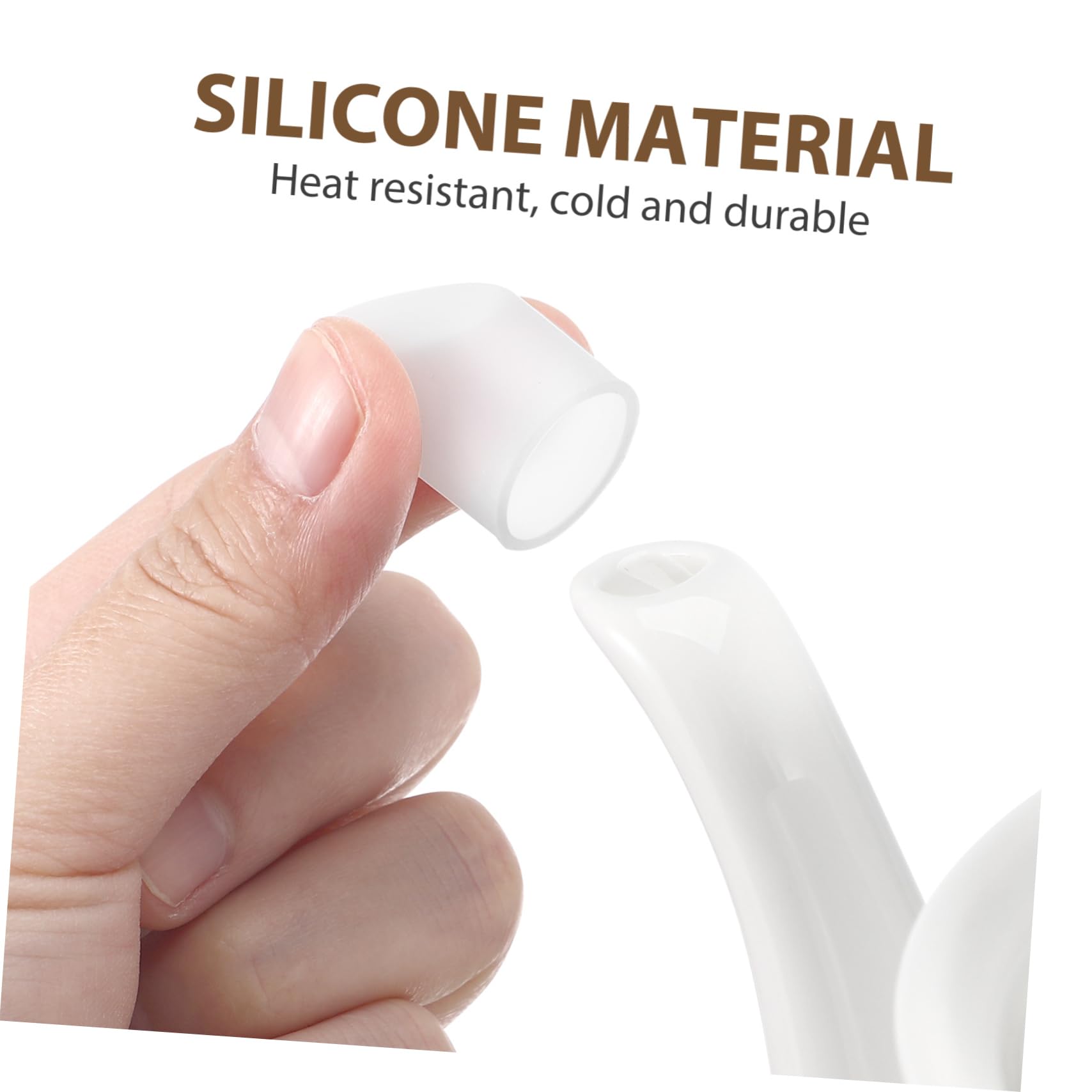 Amosfun 1ensembles Bec De Théière Avec Couvercle Et Manchon Silicone Accessoires Pour Théière Anti-fuite Et Protection