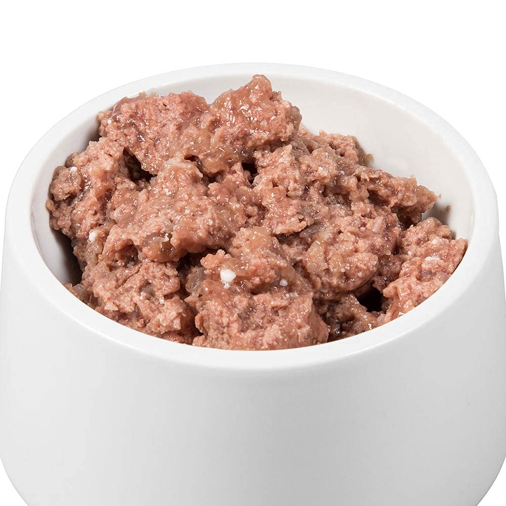 Sanoro Hirsch pur, 100% Muskelfleisch vom Hirsch, salzfrei - Premium-Hundefutter - singleprotein, hypoallergen - für Ausschlußdiäten geeignet (6 x 800g)