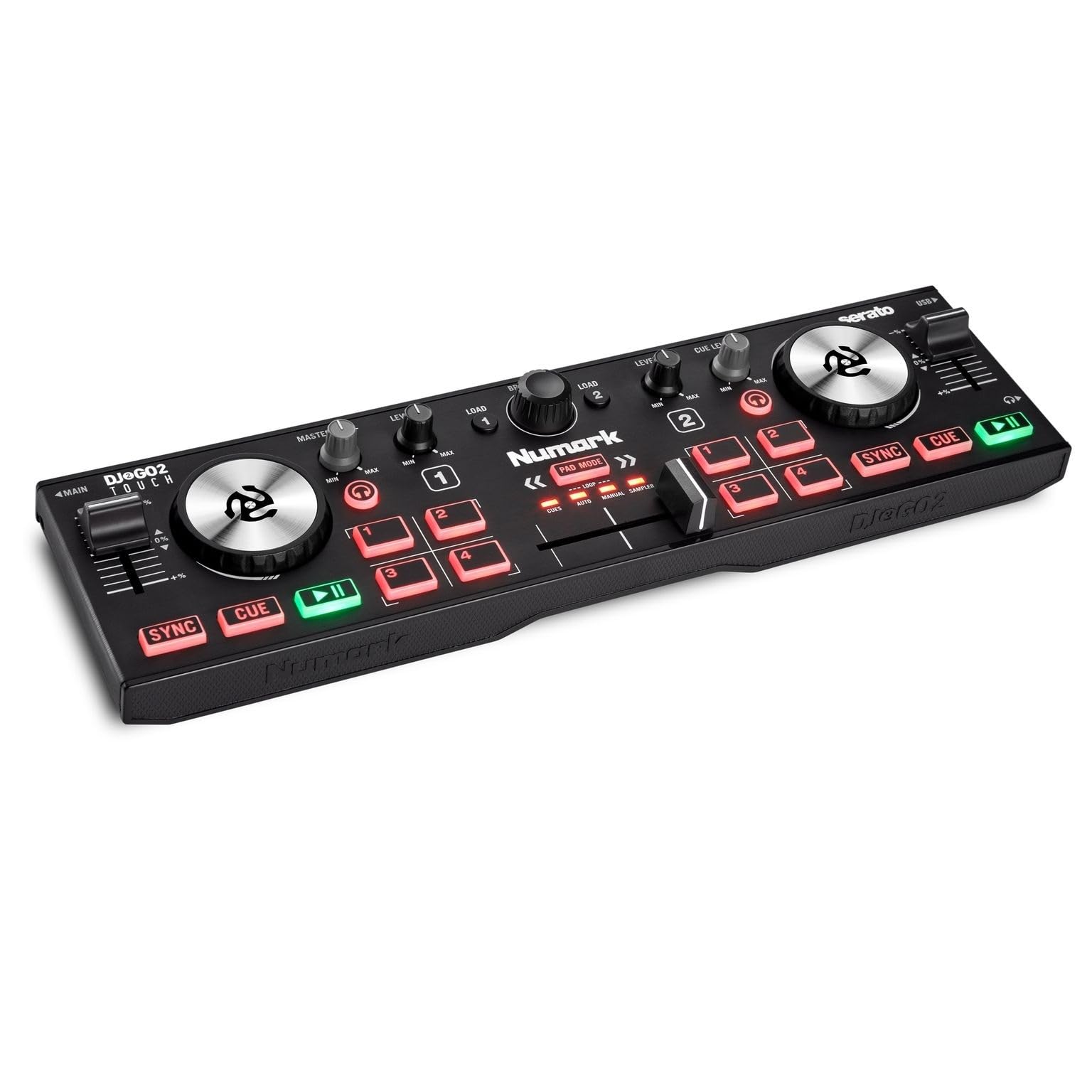 Numark DJ2GO2 Touch – Yolculuk için mini DJ kontrol cihazı – 2