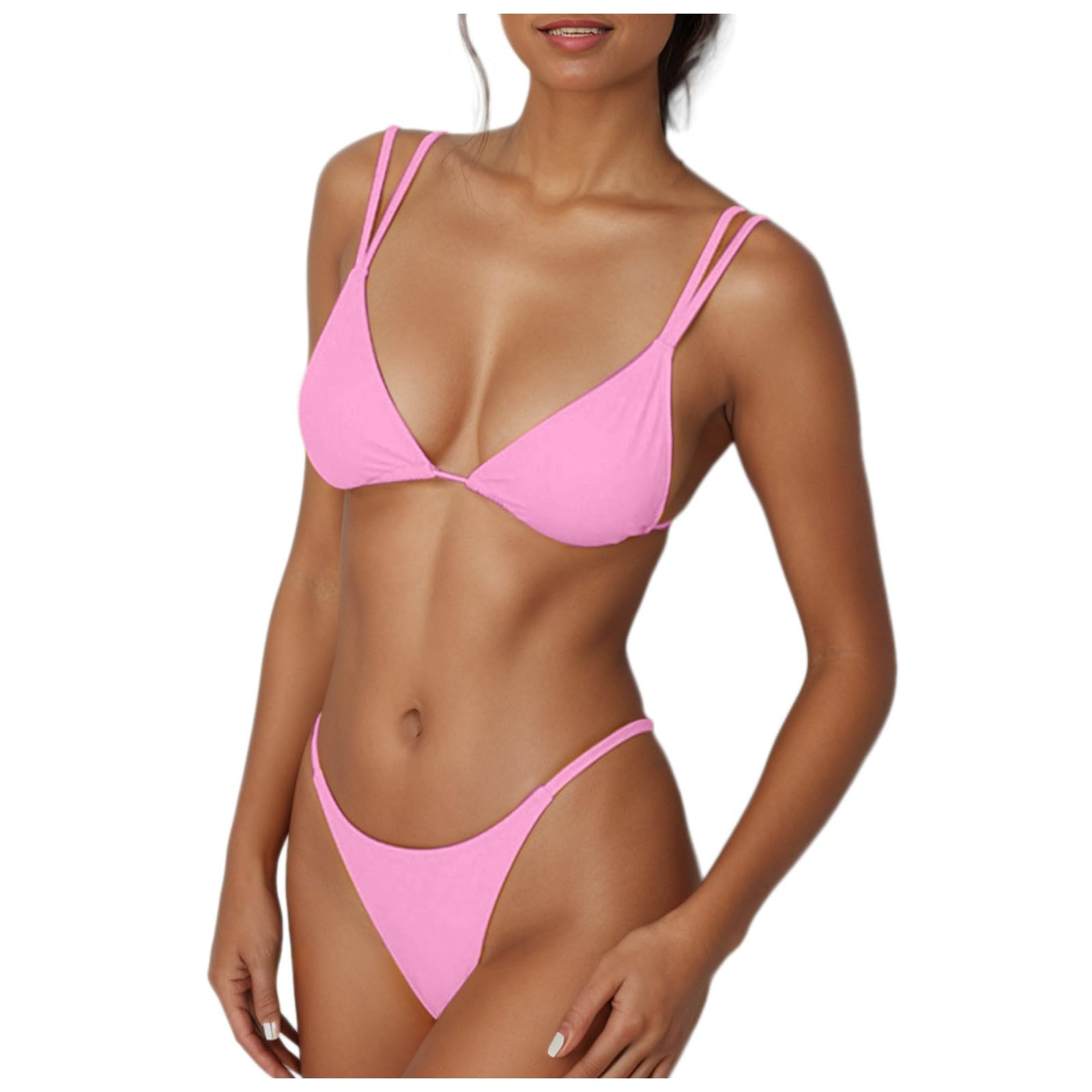 Lidssacde Bikinis Mujer 2024 Vikinis para Mujeres 2024 Bikini Tanga Bañadores Micro Bikinis Mujer 2024 Micro Bikini Traje De Baño Bikinis Praia Sexy Bikinis Biquini Bikini Tanga Moda Baño
