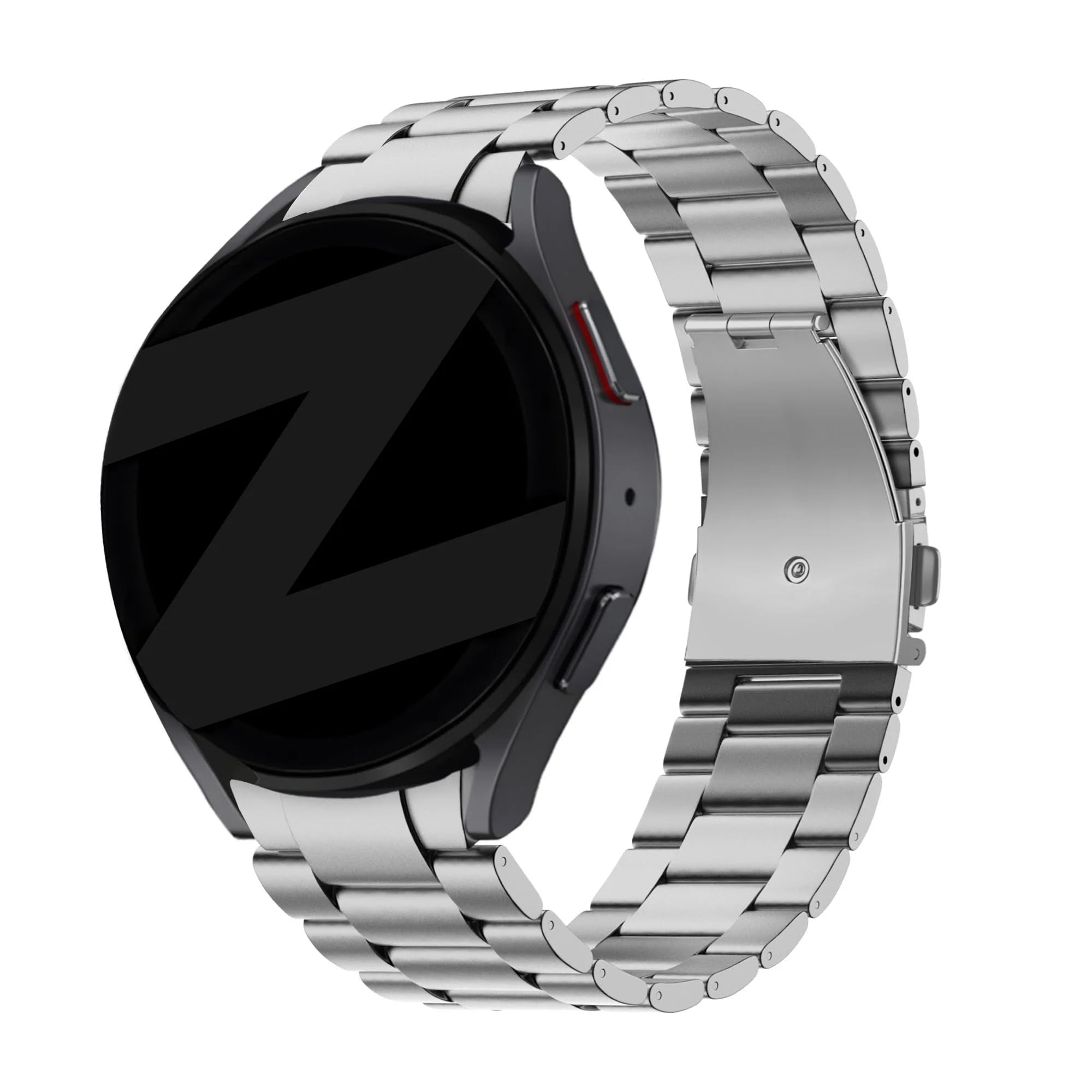 Pasek do smartwatcha Bandz Milanese „Loop” kompatybilny z Galaxy Watch 7/6/5/4/FE – pasek 20 mm z systemem szybkiego montażu, pasujący na nadgarstki o obwodzie od 15 cm do 25 cm