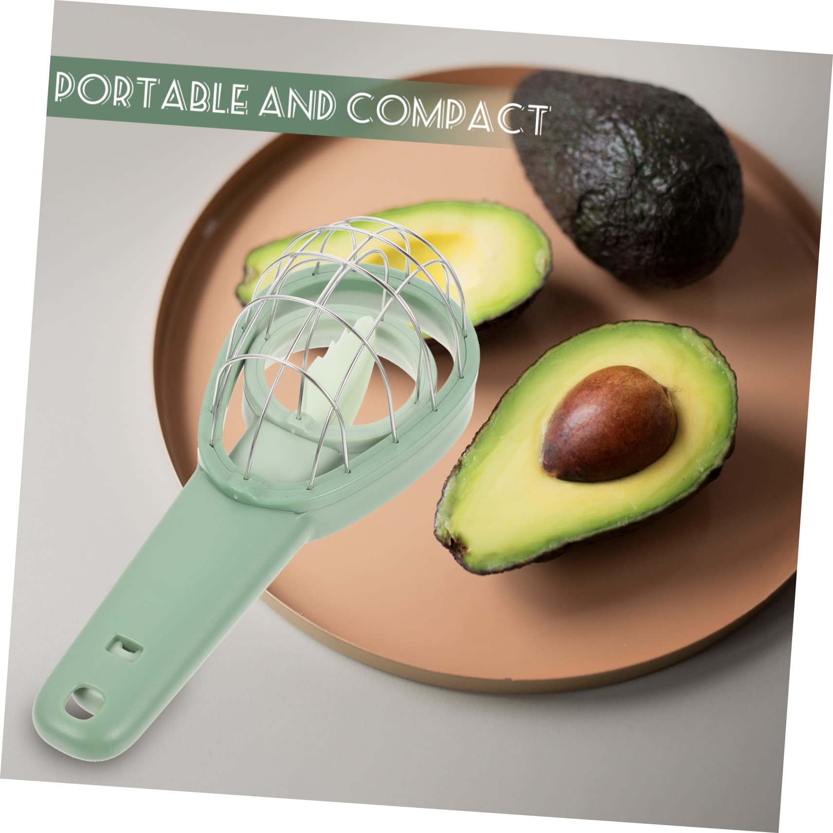 Set Affettaverdure 3-in-1: Pelapatate, Taglia Avocado, Rimuovi Nocciolo - Multiuso Per Frutta - 2
