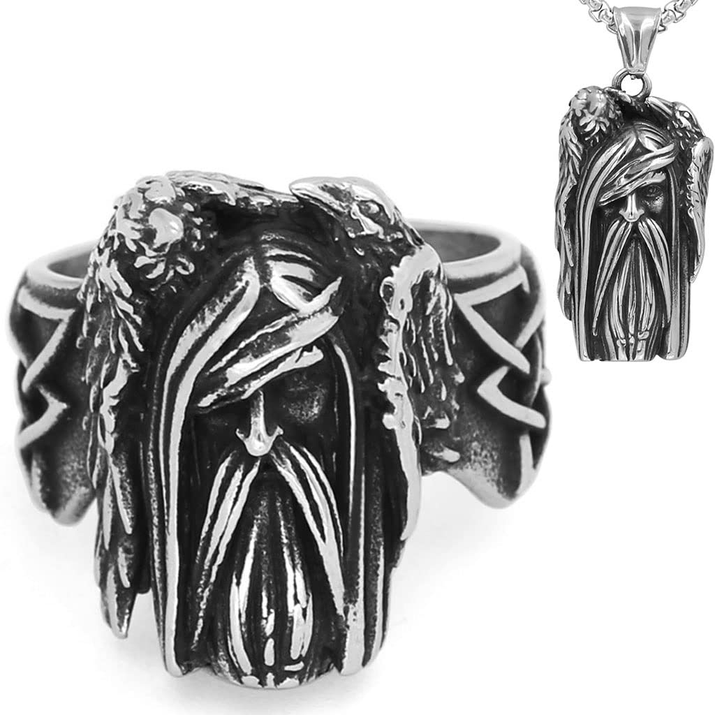 Bijoux ethnique bague unique et son collier de qualité premium - 8