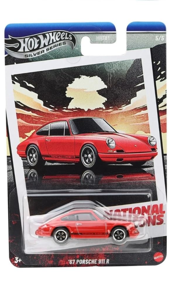 ホットウィールポルシェ911 RTD EDITION( 貴重) Hot Wheels Collector Vehicle Collection 67 Porsche 911 R for