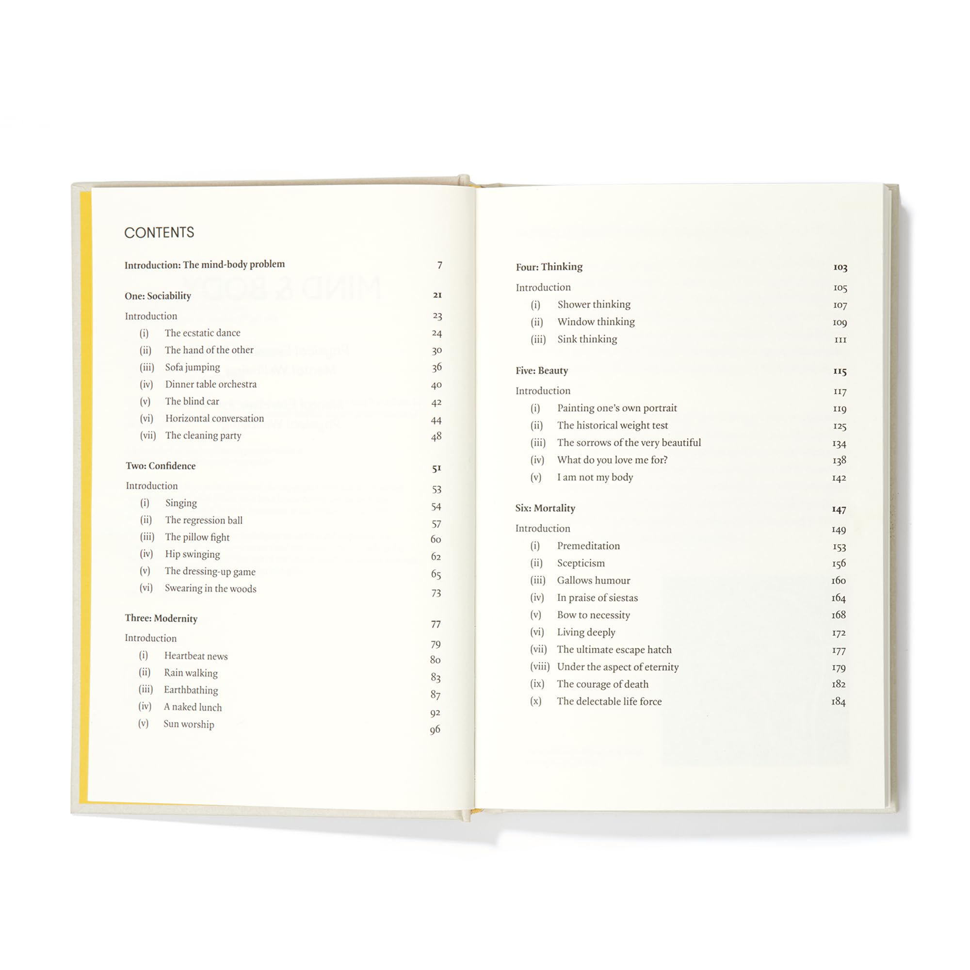 Mind & Body: Mental Exercises for Physical Wellbeing; Physical Exercises for Mental Wellbeing