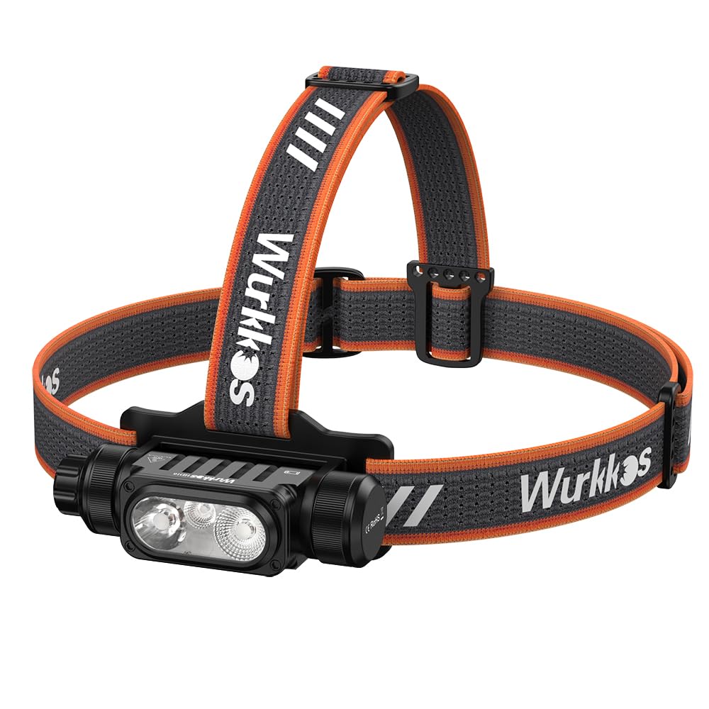 Wurkkos LEDヘッドランプ USB充電式 HD16 高輝度2500ルーメ Amazon.co.jp: Wurkkos LEDヘッドランプ USB充電式 HD16 高輝度