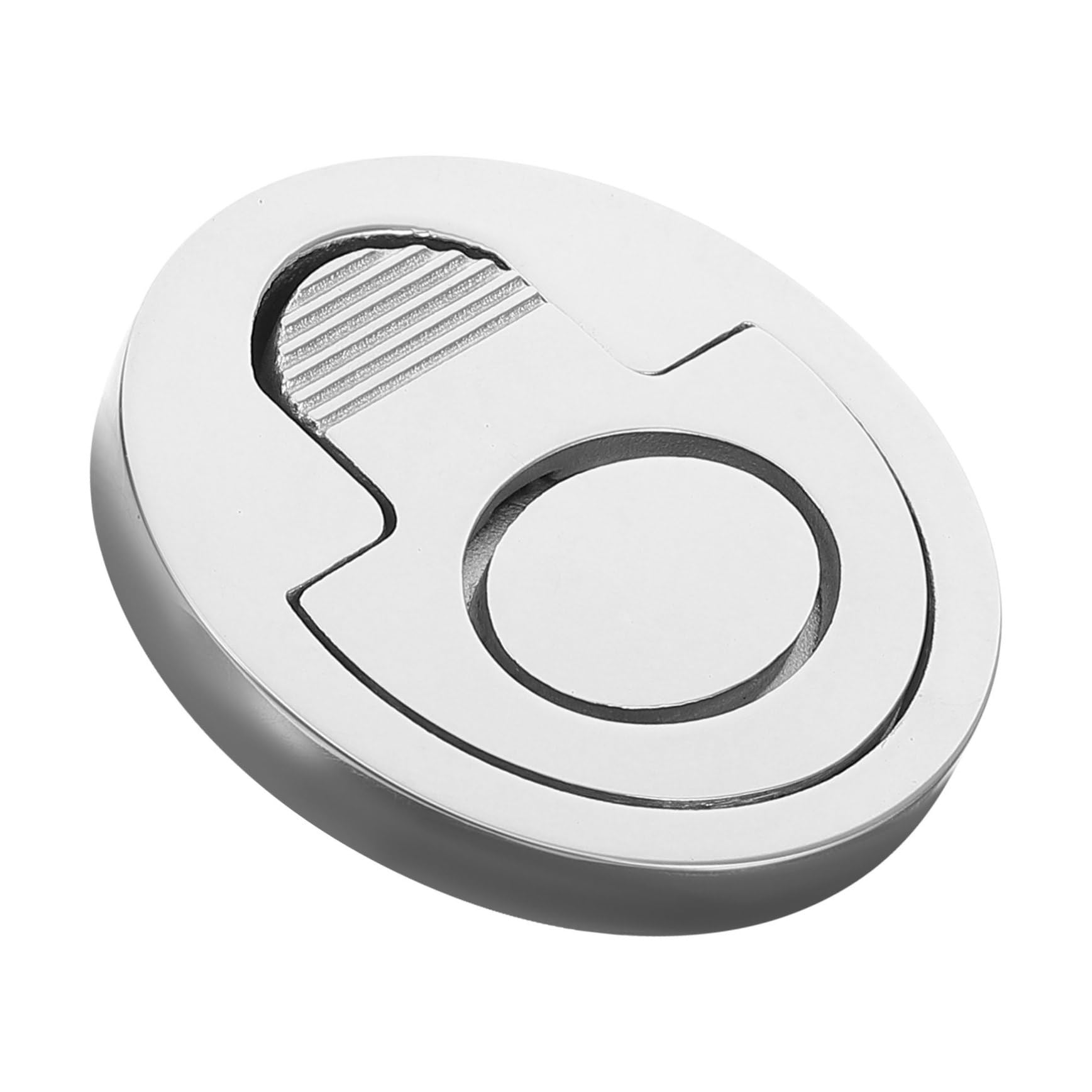 Happyyami Zuglasche Für Yacht-Hardware Verriegelung Für Marineboote Bodenverriegelungen Für Boote Luke Schließfach Lukenzug Spülzüge Für Marineboote Bodenziehgriff Rostfreier Stahl Silver
