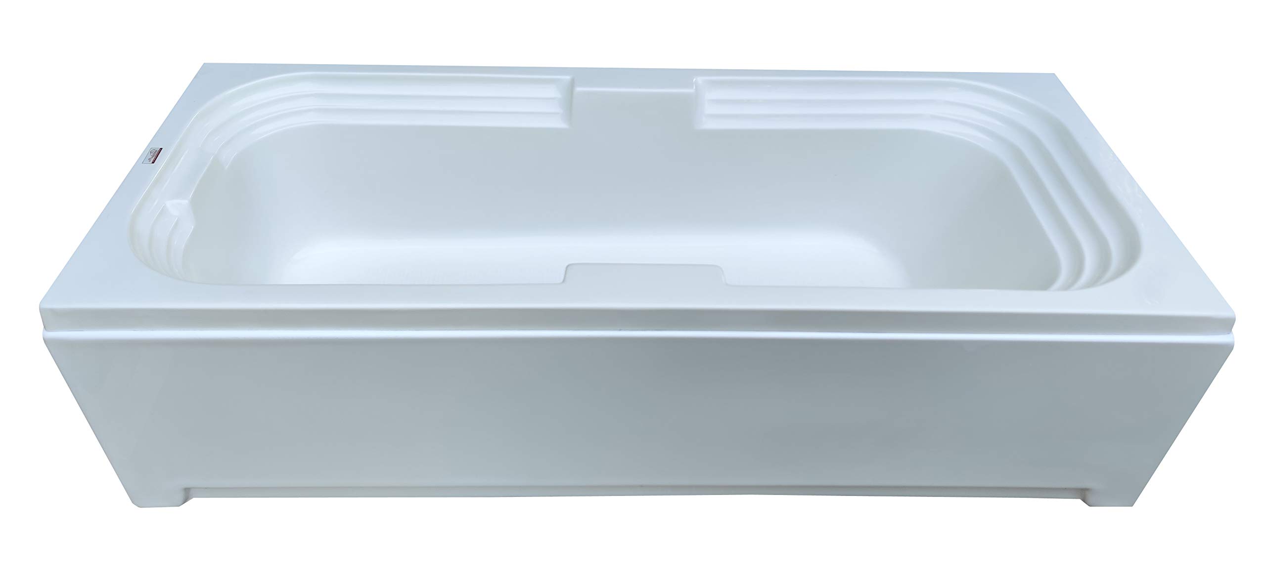 MADONNA Sentosa 6 ft Freestanding Acrylic Bath Tub with Front Panel and Pop-up Waste (White) (B07D7XSV4Z) Amazon Price History, Amazon Price Tracker