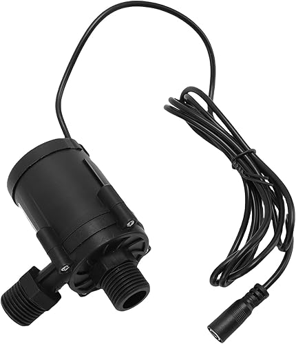 Miniatura 4 de Drfeify Bomba sumergible para piscina de peces, motor sin escobillas de 24 V, tarifa de 1000 lh para acuarios y estanques