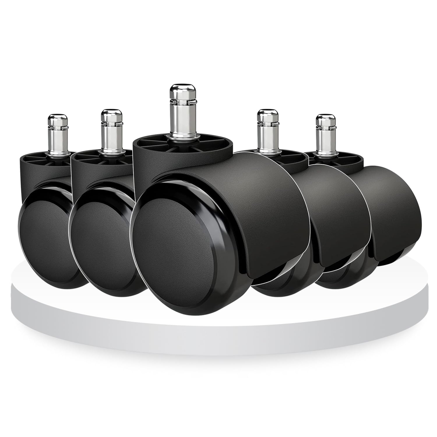 オフィスチェアセット　オフィスチェアキャスター　5個セット キャスターホイール Amazon.co.jp: Tovsol オフィスチェア用ホイール 5個セット 交換用