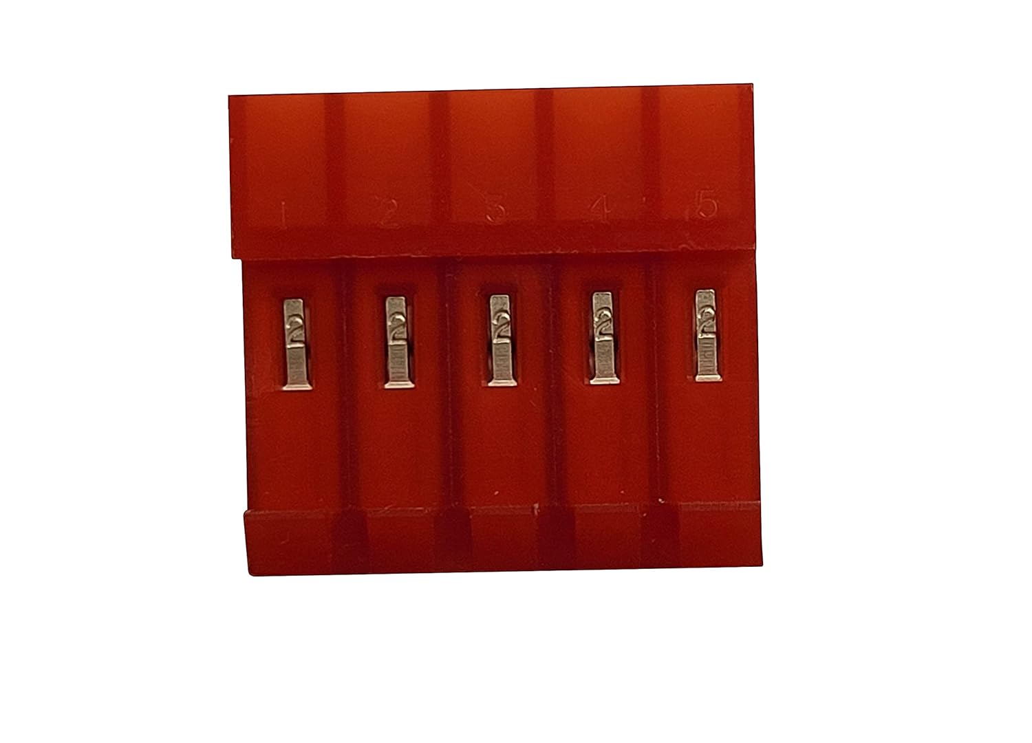 MTA 156, Rectangular Power Connectors, 5 Position, IDC Nylon Connector Red - 65 Item(s)