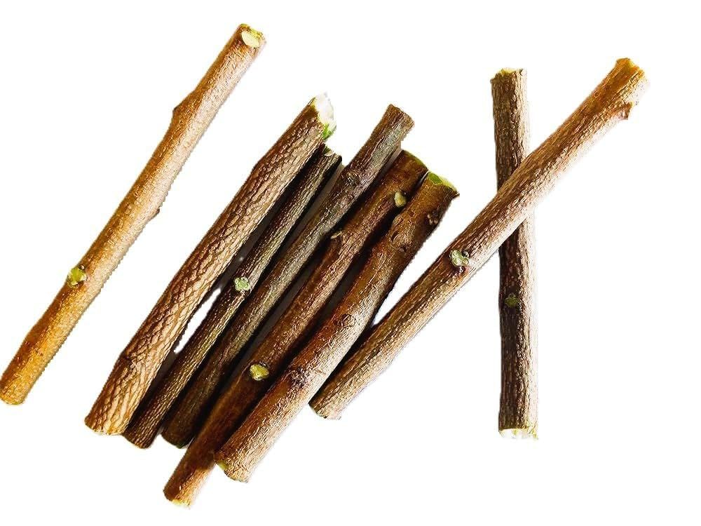 Neem Healthy Stick Ayurvedic Dental Care Twig for Teeth and Gum Cleaning, Natural Neem Tooth Sticks 7 Inch (20 Healthy Stick)-image-46