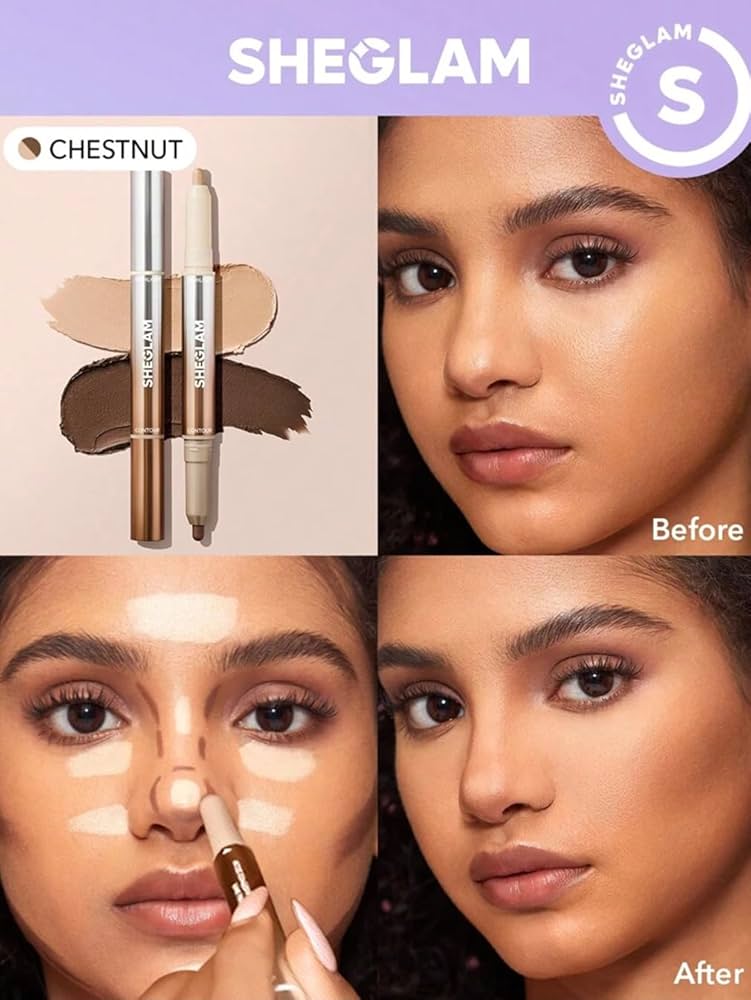 Amazon.co.jp: ハイライト シェーディング スティック ノーズシャドウ