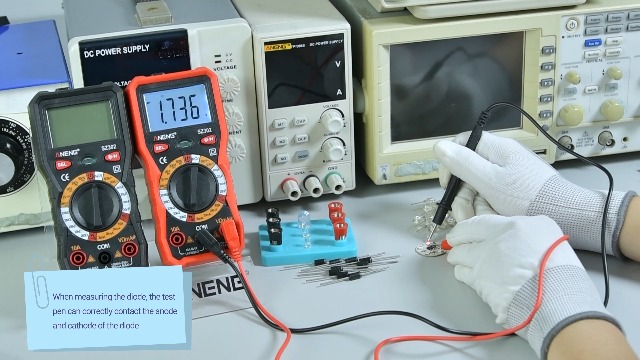 Image of ANENG Multimeter with Backlit LCD,Ohm Volt Amp Meter,Non Contact Voltage Tester Measures DC AC Voltage,Current,NCV,Resistance,Capacitance,Diodes,Flashlight Electric Tools for Automotive Battery Test