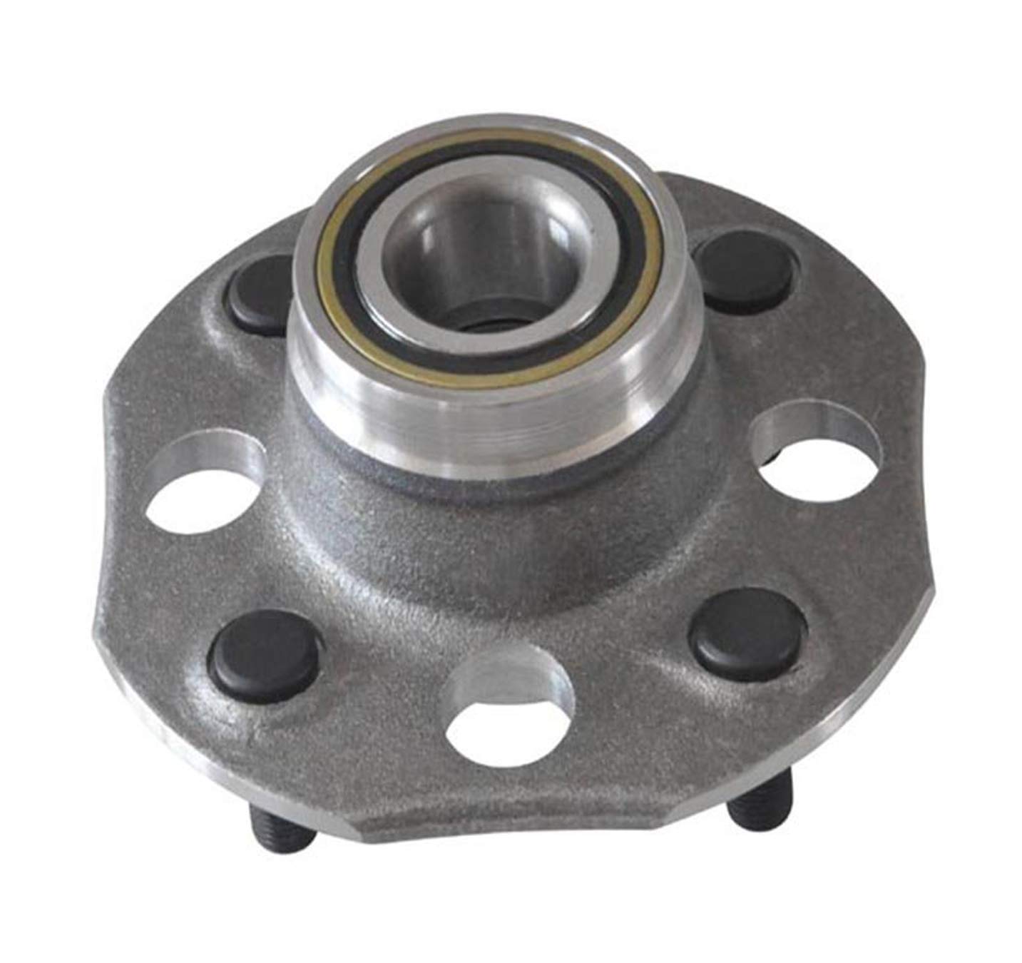 Pair 2 Rear Wheel Hub & Bearing Assembly Without ABS for 1998-2002 Honda Accord 2.3L Non-ABS Models w/Rear Drum Brakes
