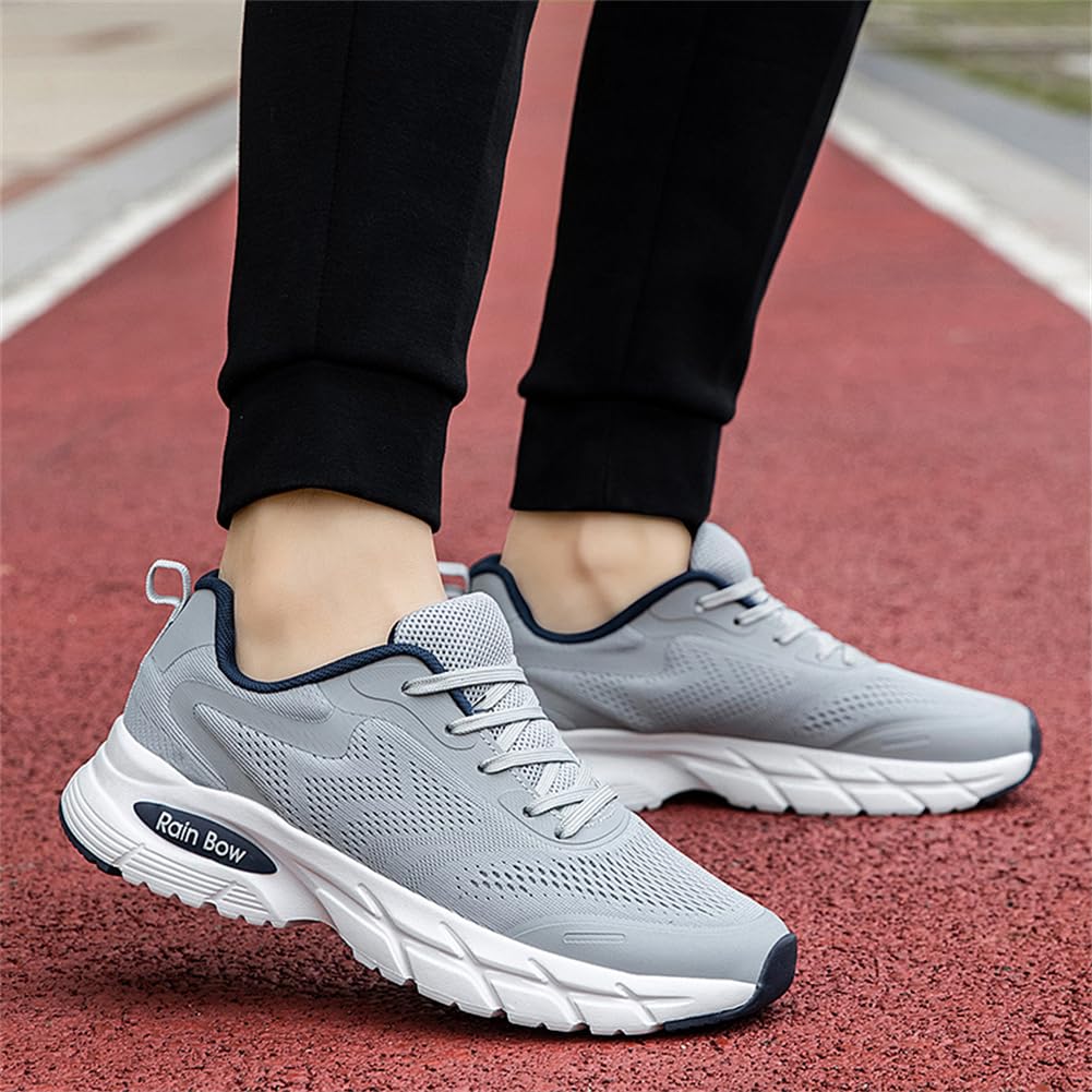Herren Walkingschuhe Turnschuhe Fitnessstudio Sportschuhe Sneaker Running Tennis Schuhe Freizeit Straßenlaufschuhe Fashion Leichtgewichts Atmungsaktiv Schlüpfen Schuhe Gr.40-50