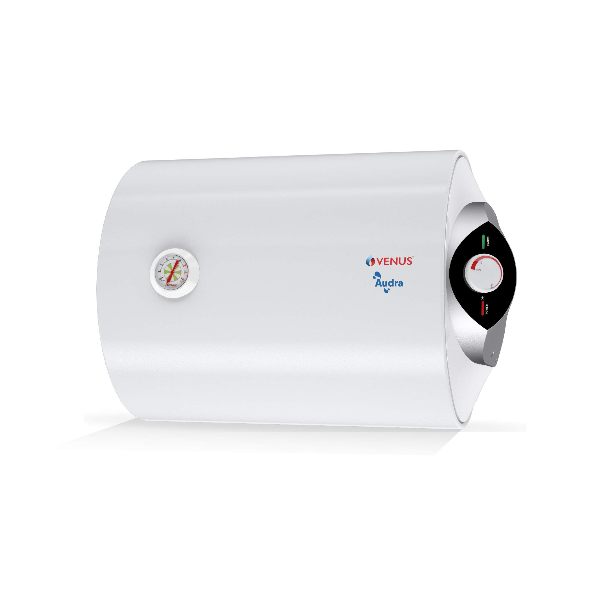 VENUS Audra 15AH 15-Litre (White) Water Heater | Porcelain Enamelled Glass Lined Tank | Horizontal Water Heater | BEE Star Rating - 3 Stars:ISI | Free Flexible Hose | Guarantee - 7 Years on Inner Tank. (B08JQS2MYD) Amazon Price History, Amazon Price Tracker