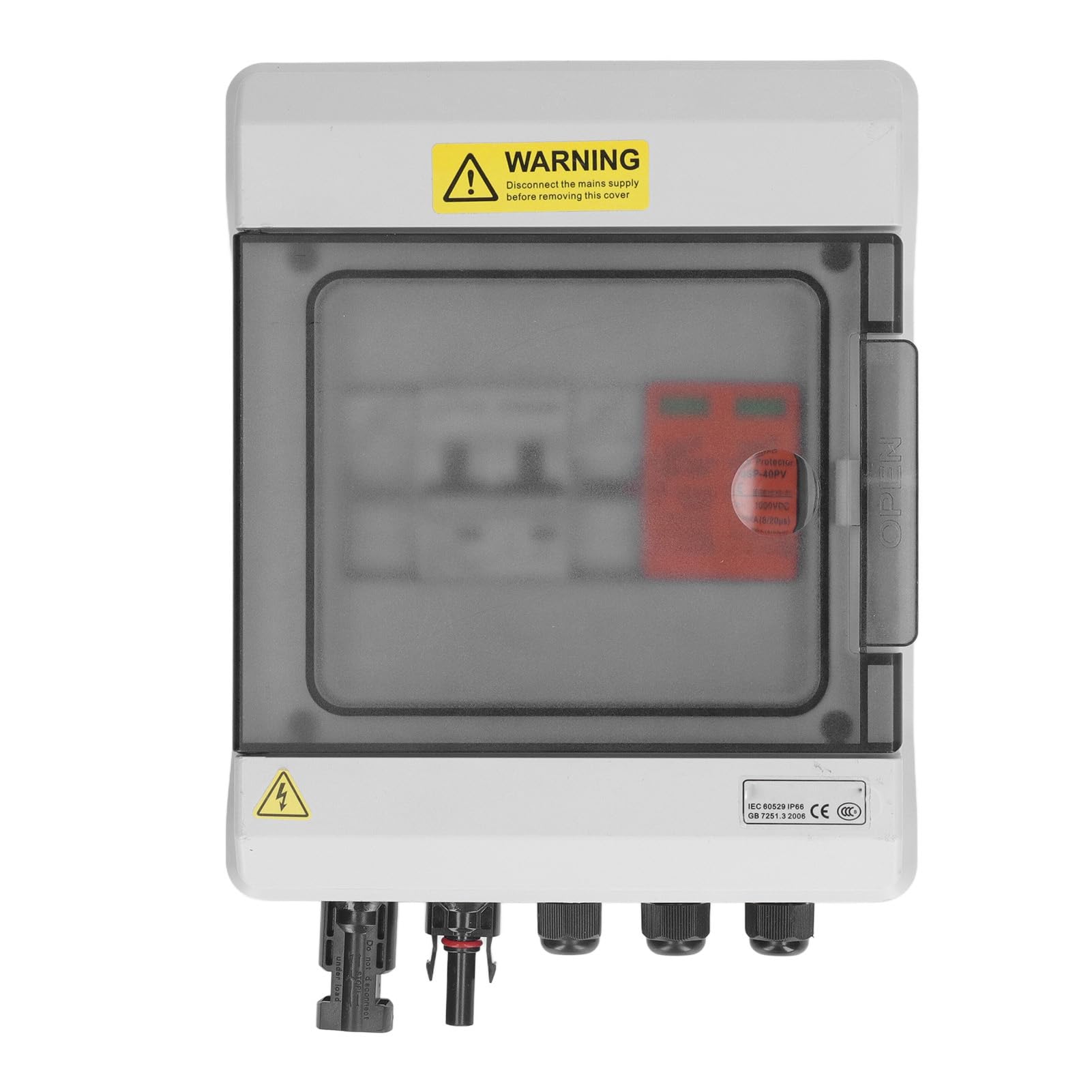 Skrzynka Rozdzielcza Fotowoltaiczna DC1000V z Wyłącznikiem 15A i 16A do Systemów Energii Słonecznej - i Bezpieczna