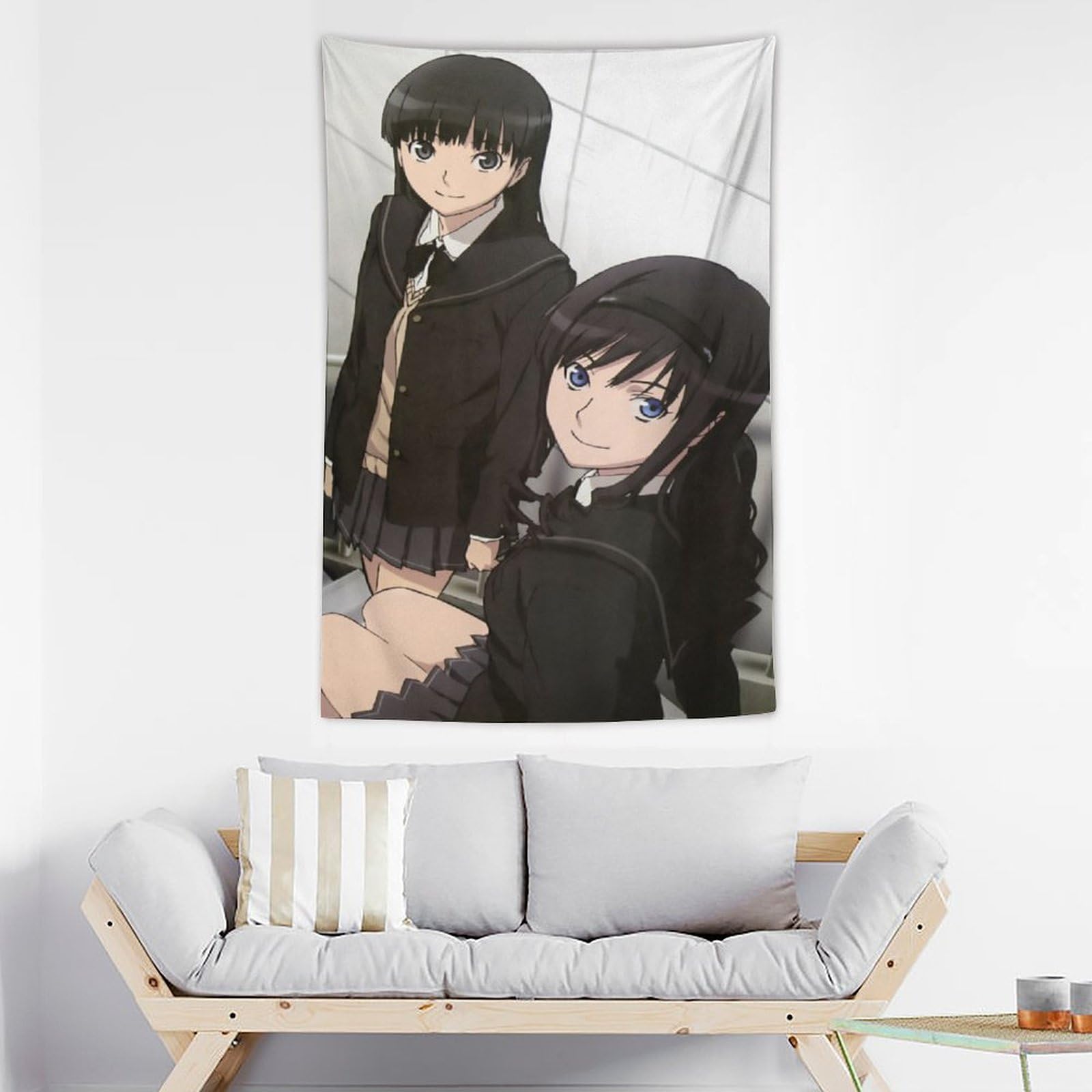 Amazon.co.jp: タペストリー アマガミSS 絢辻詞森島はるか