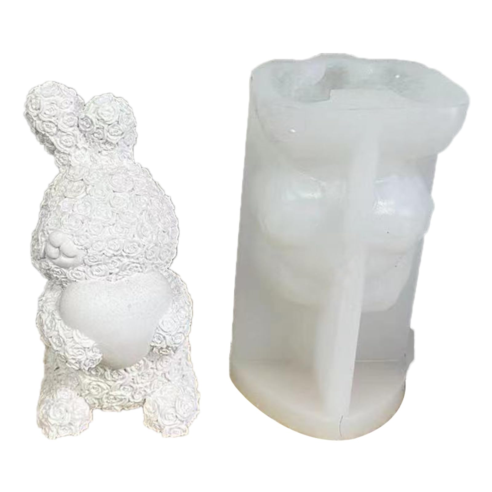 Elnwnnkc Shape Resin Molds Easter Molds for Soap Fondant Decorations Baking Soap Making