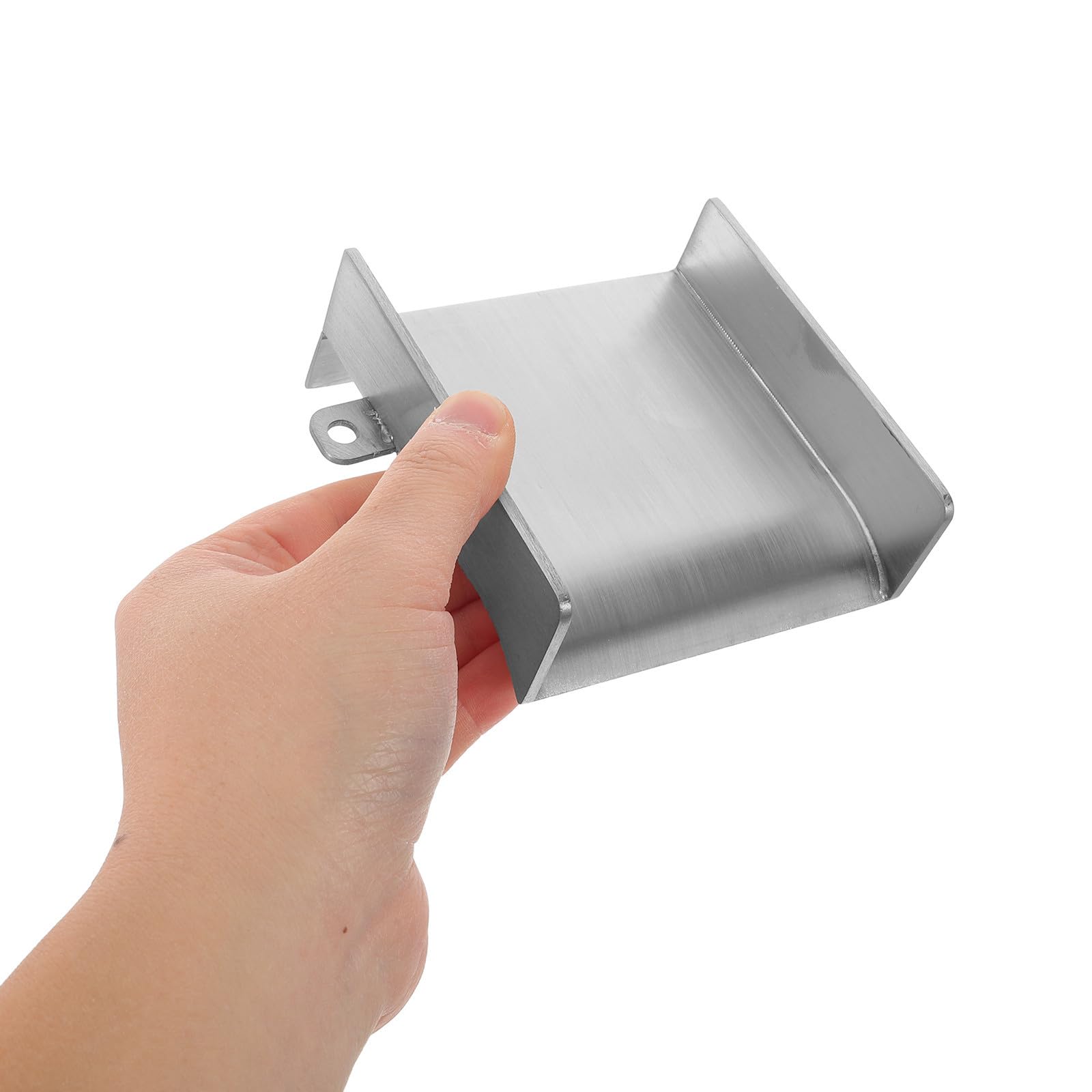 NUOBESTY Sfioratore Cascata Argento in Acciaio Inox per Fontana da Giardino